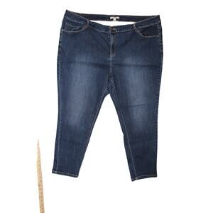 Woman Within Plus‎ Size 28W Denim Jeans Skinny Stretch